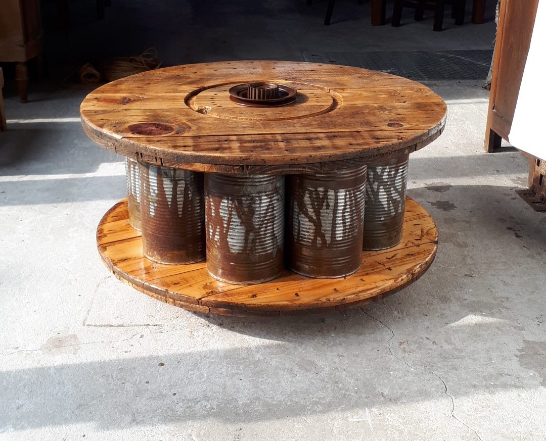 Table basse conserve touret